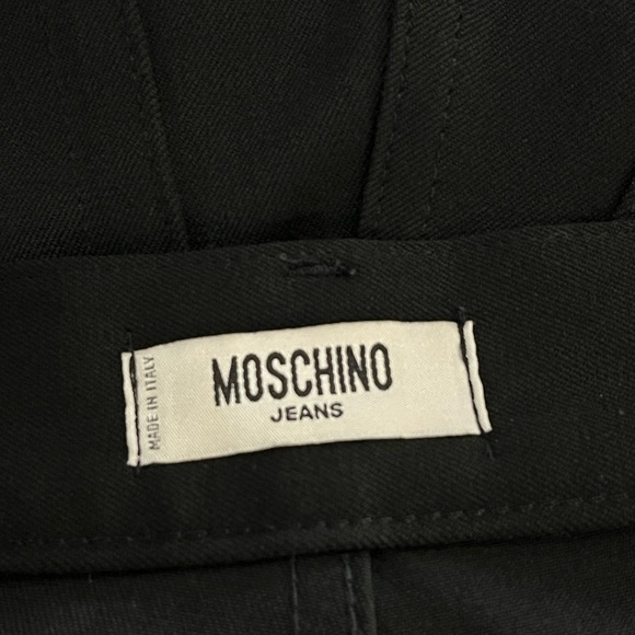 MOSCHINO JEANS Peace Sign Back Straight Leg - Picture 10 of 11